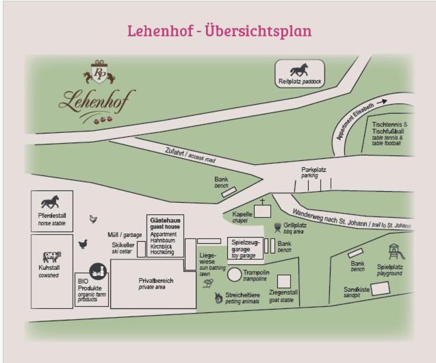 Appartements Lehenhof Санкт-Йохан Экстерьер фото